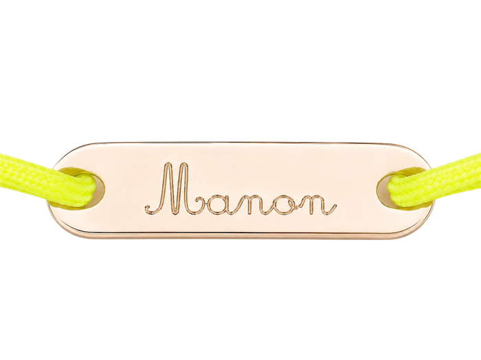 J'ajoute mon prénom 💛